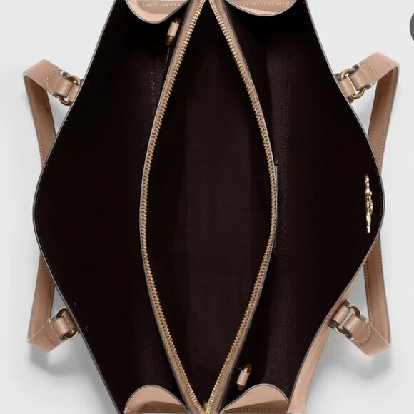 Coach Tatum Carryall in tan - Picture 2 of 6